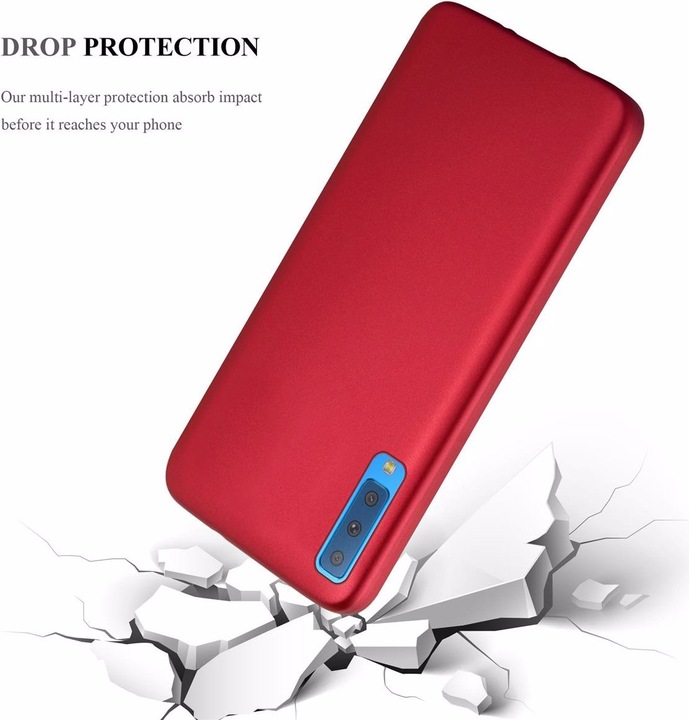 Produktbild Cadorabo TPU Matt Metallic Cover (Samsung Galaxy A7 (2018))