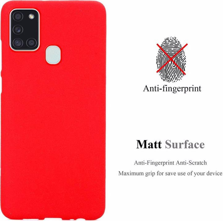 Produktbild Cadorabo TPU Frosted Cover (Samsung Galaxy A21s)