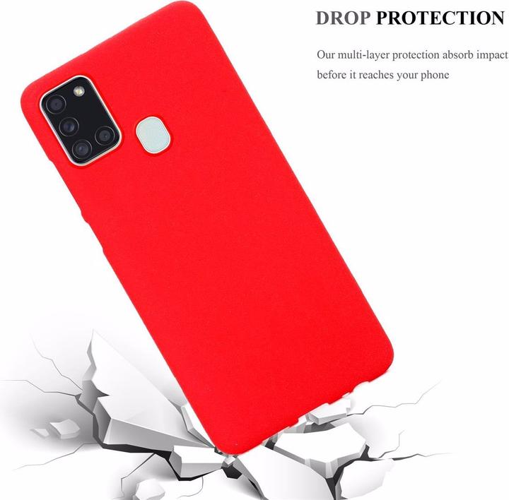 Produktbild Cadorabo TPU Frosted Cover (Samsung Galaxy A21s)