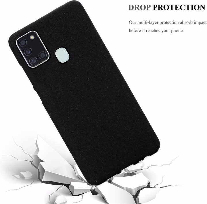 Actual product image Cadorabo TPU Frosted Cover (Samsung Galaxy A21s)