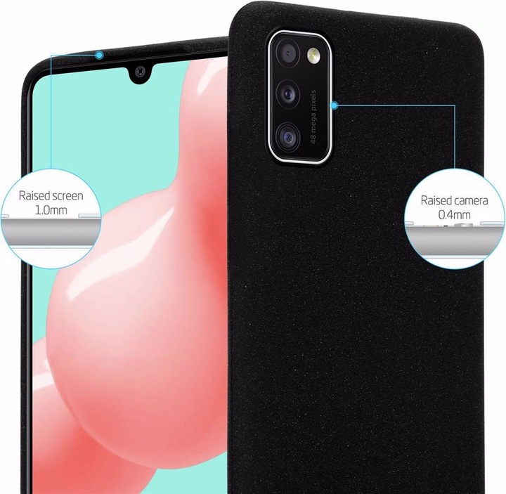 Actual product image Cadorabo TPU Frosted Cover (Samsung Galaxy A41)
