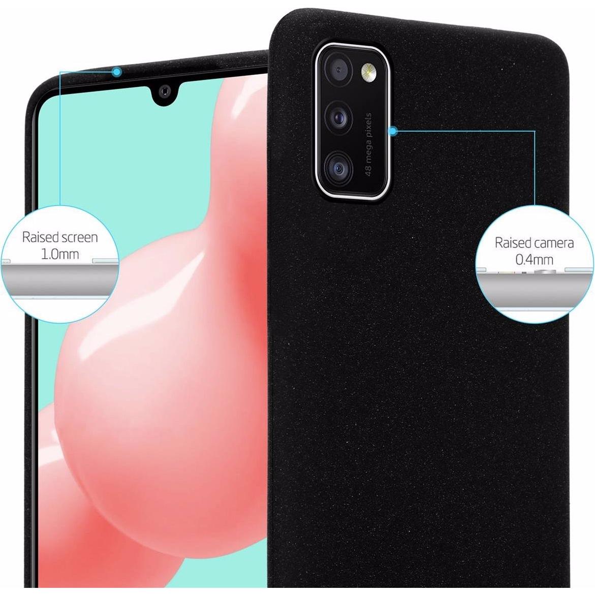 Thumbnail - Cadorabo TPU Frosted Cover (Samsung Galaxy A41), Smartphone Hülle, Schwarz