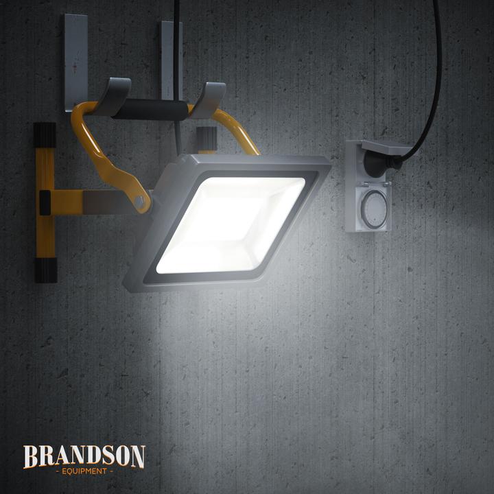 Produktbild Brandson Baustrahler LED, 30W, 2500 Lumen, Fluter, Bauscheinwerfer, Arbeitsleuchte, Arbeitsscheinwerfer, IP65 (2500 lm)