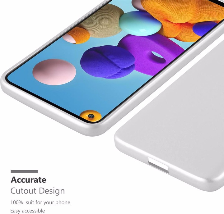 Produktbild Cadorabo TPU Matt Metallic Cover (Samsung Galaxy A21s)