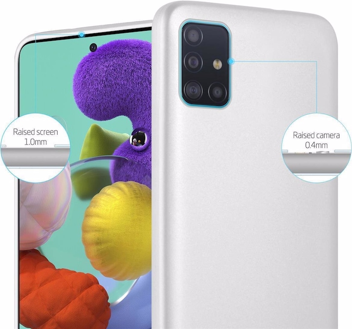 Produktbild Cadorabo TPU Matt Metallic Cover (Samsung Galaxy M40s)