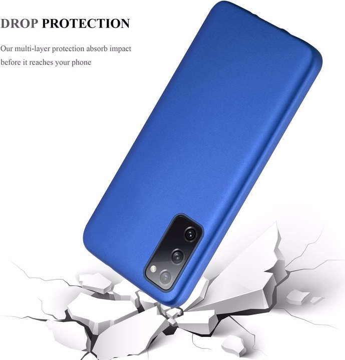 Produktbild Cadorabo TPU Matt Metallic Cover (Samsung Galaxy S20 FE)