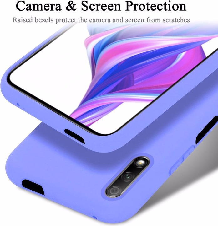 Actual product image Cadorabo TPU Liquid Silicone Case Cover (Vivo Y9s)
