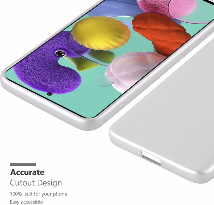 Produktbild Cadorabo TPU Matt Metallic Cover (Samsung Galaxy A51 5G)