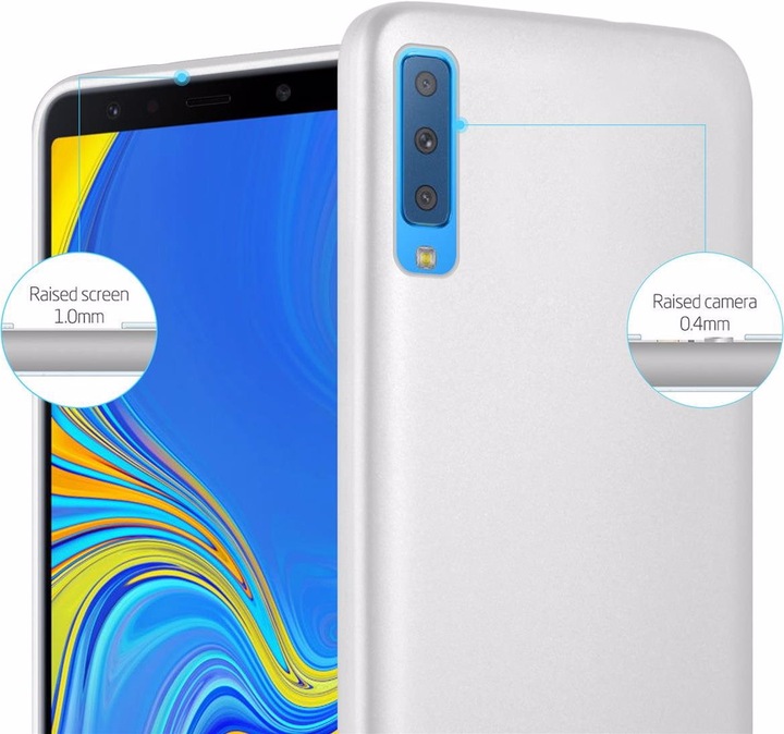 Produktbild Cadorabo TPU Matt Metallic Cover (Samsung Galaxy A7 (2018))