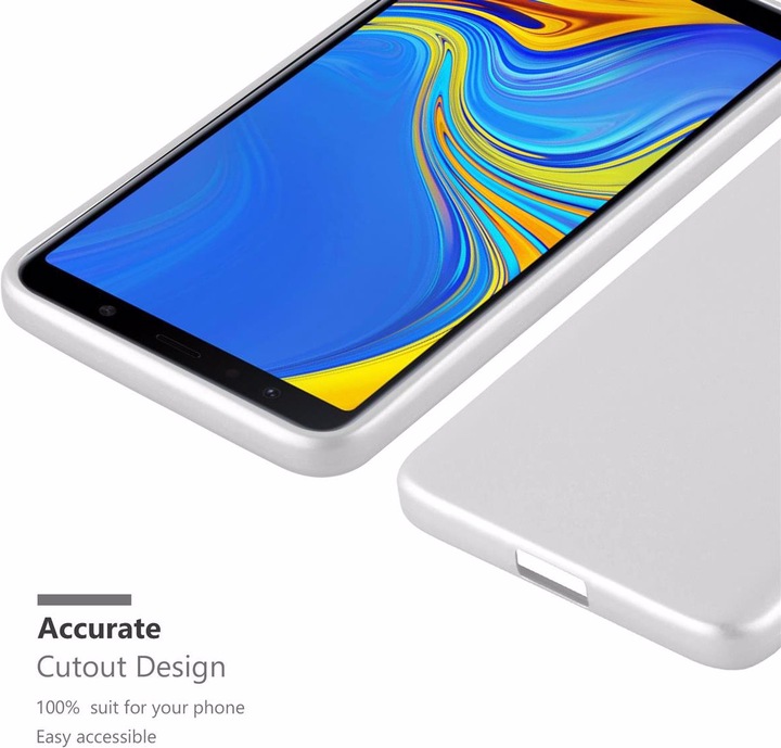 Produktbild Cadorabo TPU Matt Metallic Cover (Samsung Galaxy A7 (2018))
