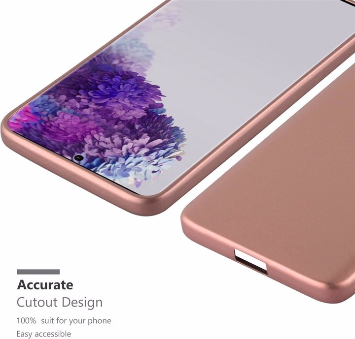 Produktbild Cadorabo TPU Matt Metallic Cover (Samsung Galaxy S20 Ultra)