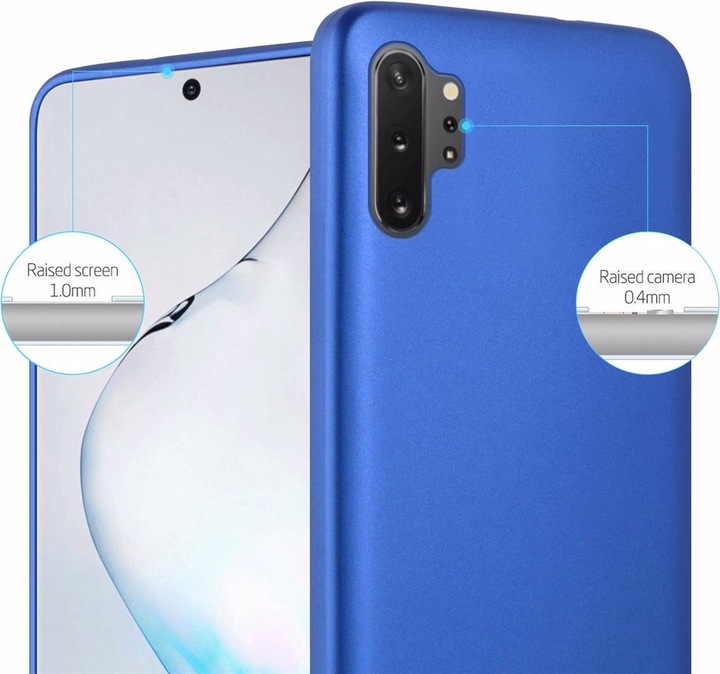 Produktbild Cadorabo TPU Matt Metallic Cover (Samsung Galaxy Note 10 Plus)