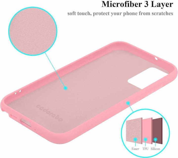 Produktbild Cadorabo TPU Liquid Silicone Case Cover (Samsung Galaxy Note 20)