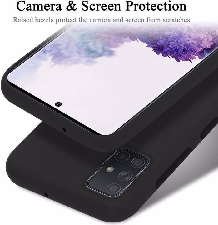 Immagine prodotto Cadorabo Copertura della cassa del silicone liquido TPU (Samsung Galaxy A51 5G)