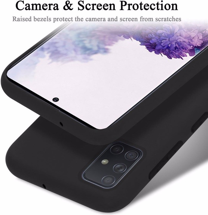 Actual product image Cadorabo TPU Liquid Silicone Case Cover (Samsung Galaxy A51 5G)