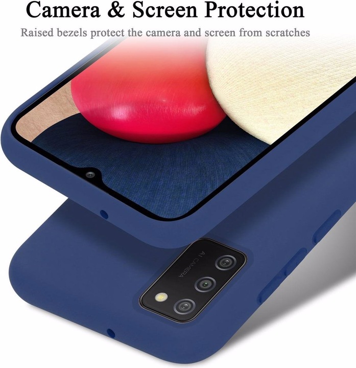 Produktbild Cadorabo TPU Liquid Silicone Case Cover (Samsung Galaxy A02s)