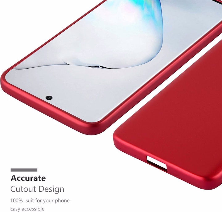 Produktbild Cadorabo TPU Matt Metallic Cover (Samsung Galaxy Note 10 Plus)