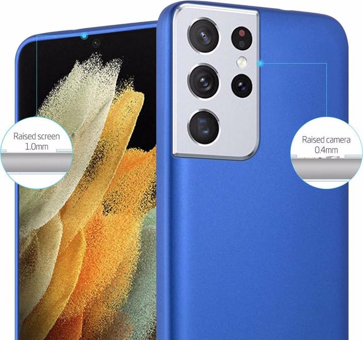 Produktbild Cadorabo TPU Matt Metallic Cover (Samsung Galaxy S21 Ultra)