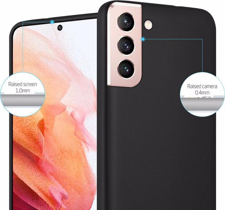 Actual product image Cadorabo TPU Matt Metallic Cover (Samsung Galaxy S21 5G)