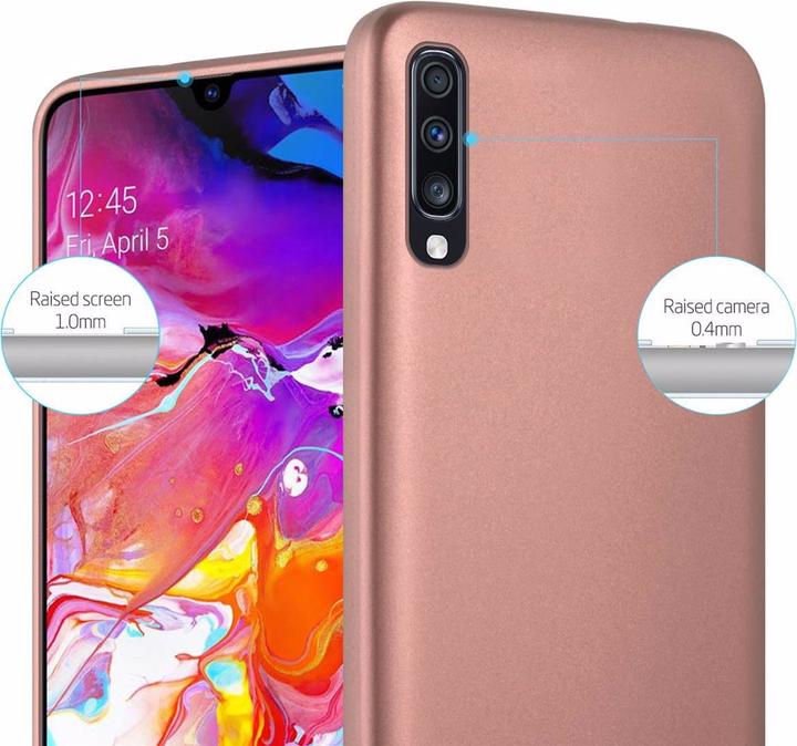 Produktbild Cadorabo TPU Matt Metallic Cover (Samsung Galaxy A70S, Samsung Galaxy A70)