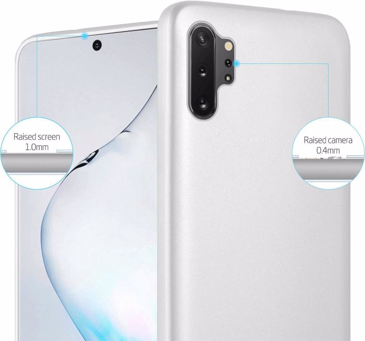 Produktbild Cadorabo TPU Matt Metallic Cover (Samsung Galaxy Note 10 Plus)