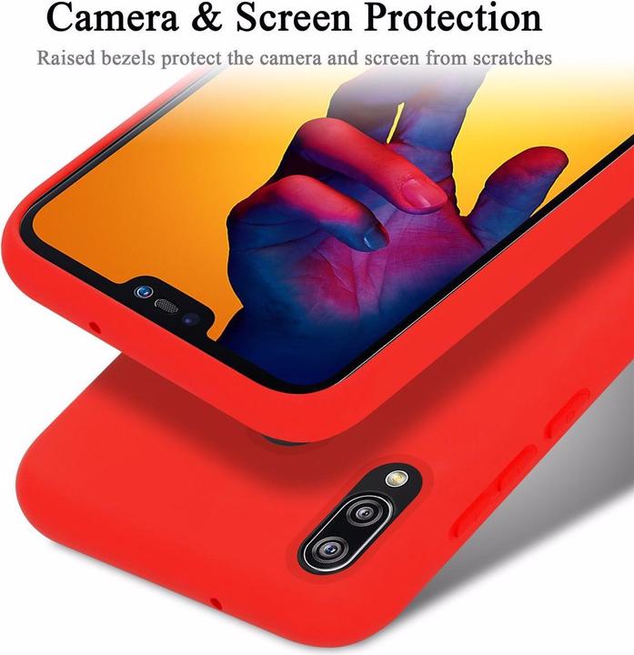 Produktbild Cadorabo TPU Liquid Silicone Case Cover (Huawei P20 Lite)