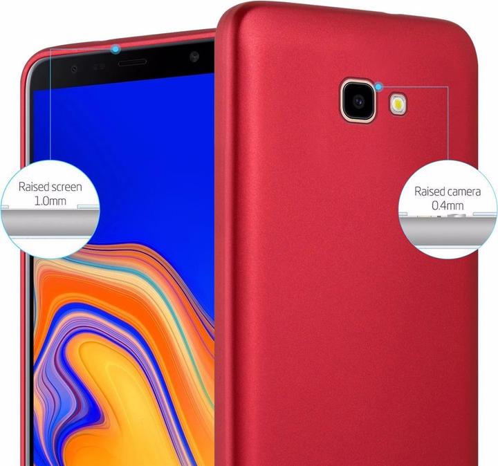 Actual product image Cadorabo TPU Matt Metallic Cover (Samsung Galaxy J4 Prime)