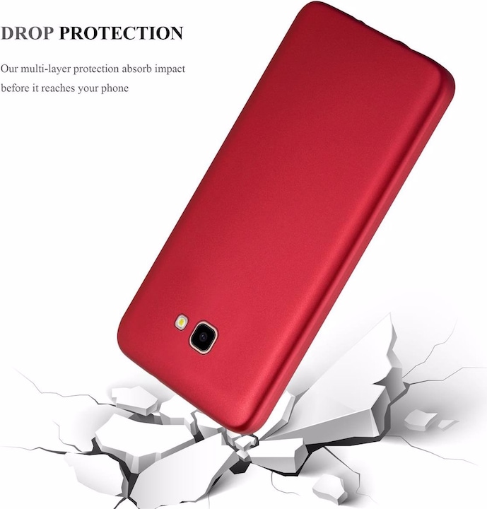 Produktbild Cadorabo TPU Matt Metallic Cover (Samsung Galaxy J4 Prime)