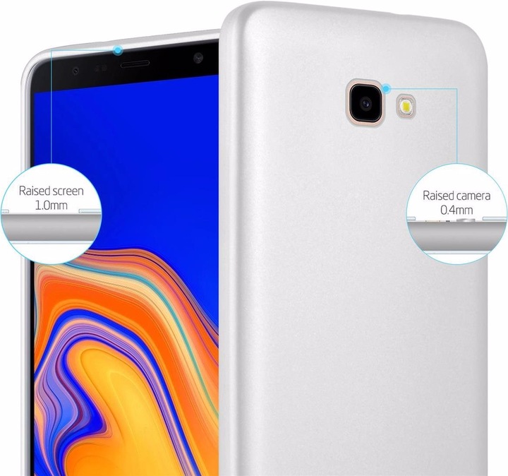 Produktbild Cadorabo TPU Matt Metallic Cover (Samsung Galaxy J4 Prime)