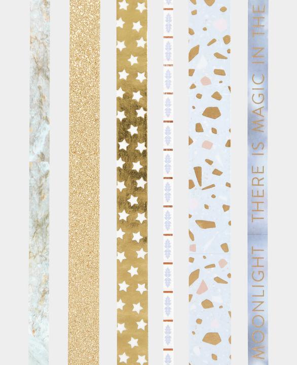 Produktbild I Am Creative Klebeband Washi Tape 6er Set Dream
