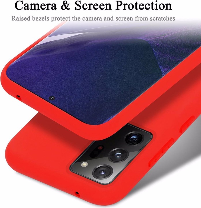 Produktbild Cadorabo TPU Liquid Silicone Case Cover (Samsung Galaxy Note 20 Ultra)