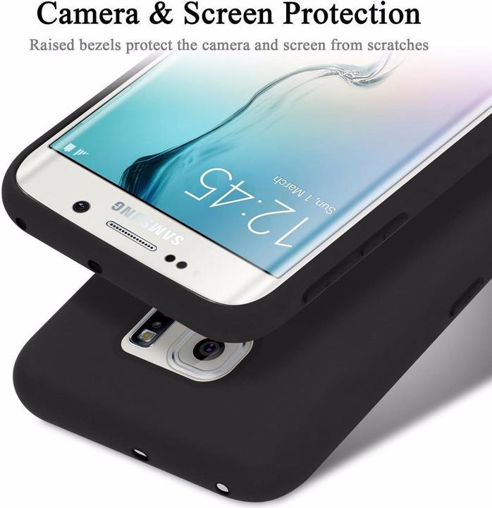 Produktbild Cadorabo TPU Liquid Silicone Case Cover (Samsung Galaxy S6 Edge)