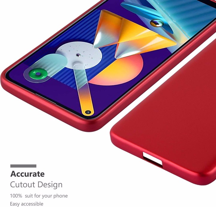 Produktbild Cadorabo TPU Matt Metallic Cover (Samsung Galaxy A11, Samsung Galaxy M11)