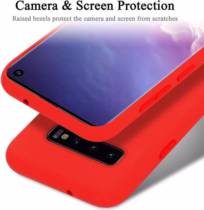 Produktbild Cadorabo TPU Liquid Silicone Case Cover (Samsung Galaxy S10+)