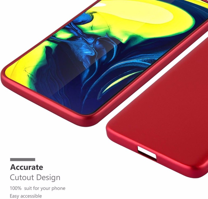 Produktbild Cadorabo TPU Matt Metallic Cover (Samsung Galaxy A80)