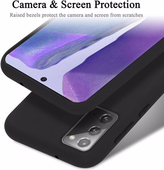 Produktbild Cadorabo TPU Liquid Silicone Case Cover (Samsung Galaxy Note 20)