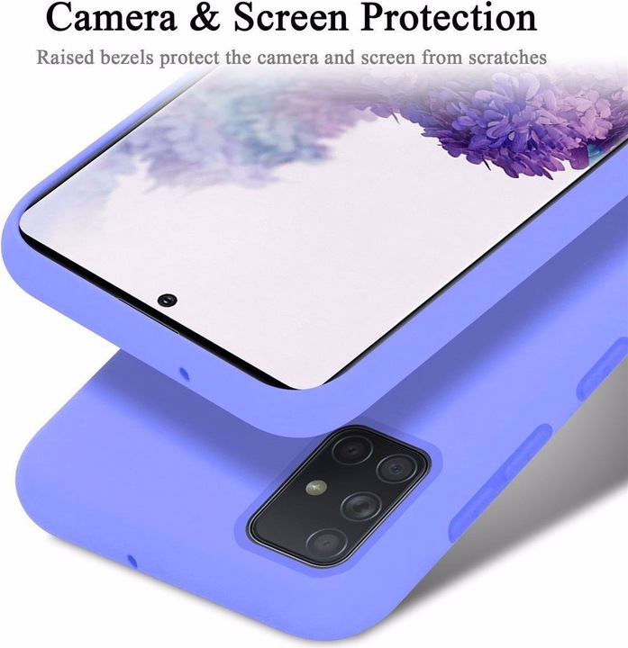 Produktbild Cadorabo TPU Liquid Silicone Case Cover (Samsung Galaxy A51 5G)