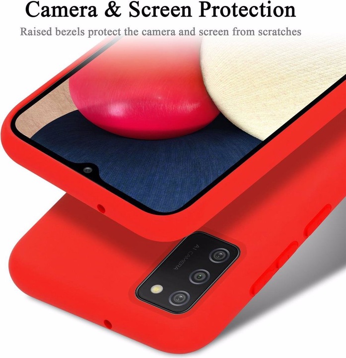 Produktbild Cadorabo TPU Liquid Silicone Case Cover (Samsung Galaxy A02s)