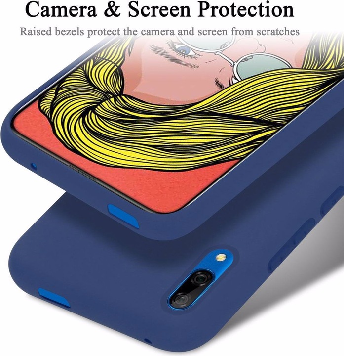 Produktbild Cadorabo TPU Liquid Silicone Case Cover (Huawei P Smart (2019))