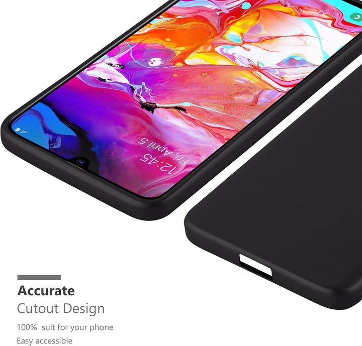 Produktbild Cadorabo TPU Matt Metallic Cover (Samsung Galaxy A70S, Samsung Galaxy A70)