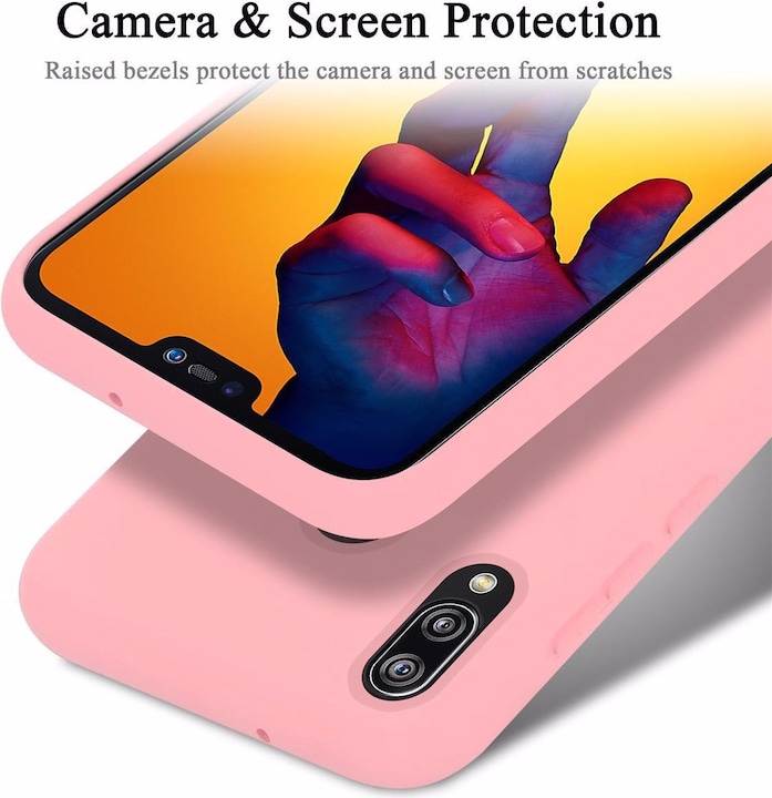 Produktbild Cadorabo TPU Liquid Silicone Case Cover (Huawei P20 Lite)