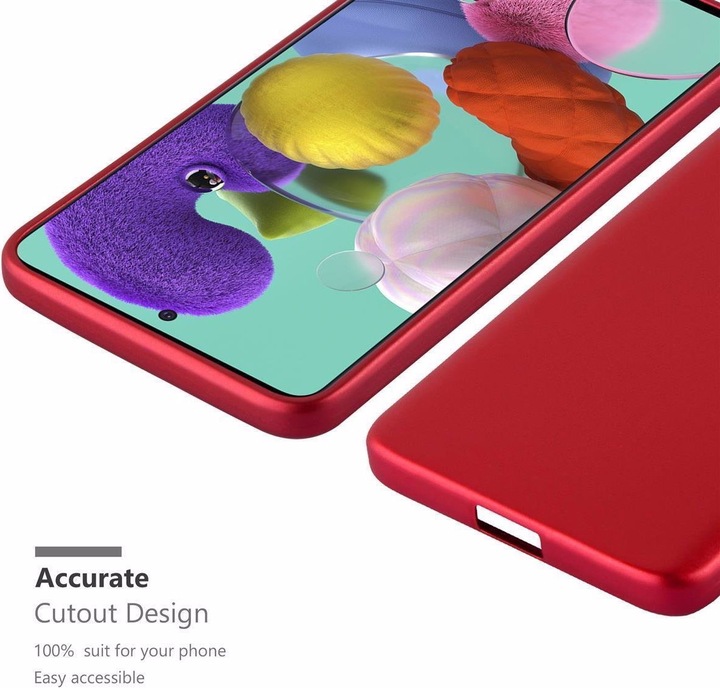 Produktbild Cadorabo TPU Matt Metallic Cover (Samsung Galaxy A71)