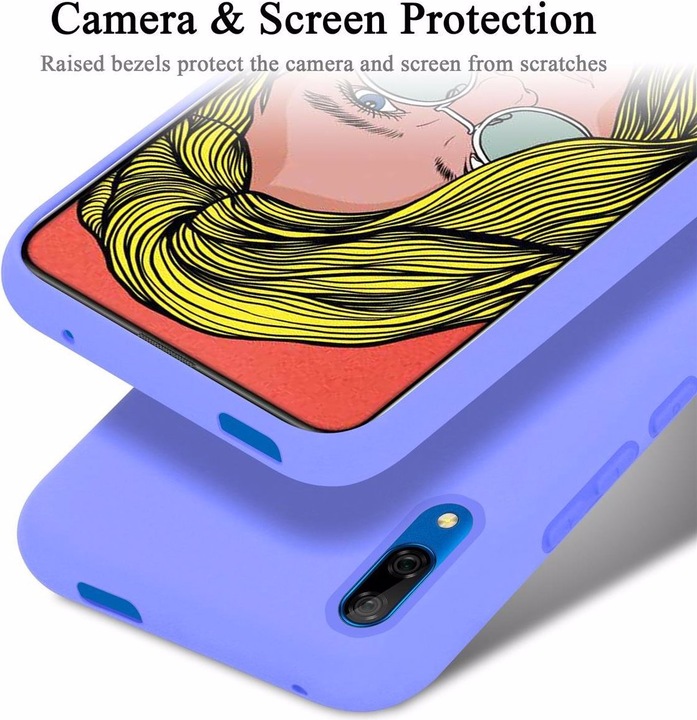 Produktbild Cadorabo TPU Liquid Silicone Case Cover (Huawei P Smart (2019))