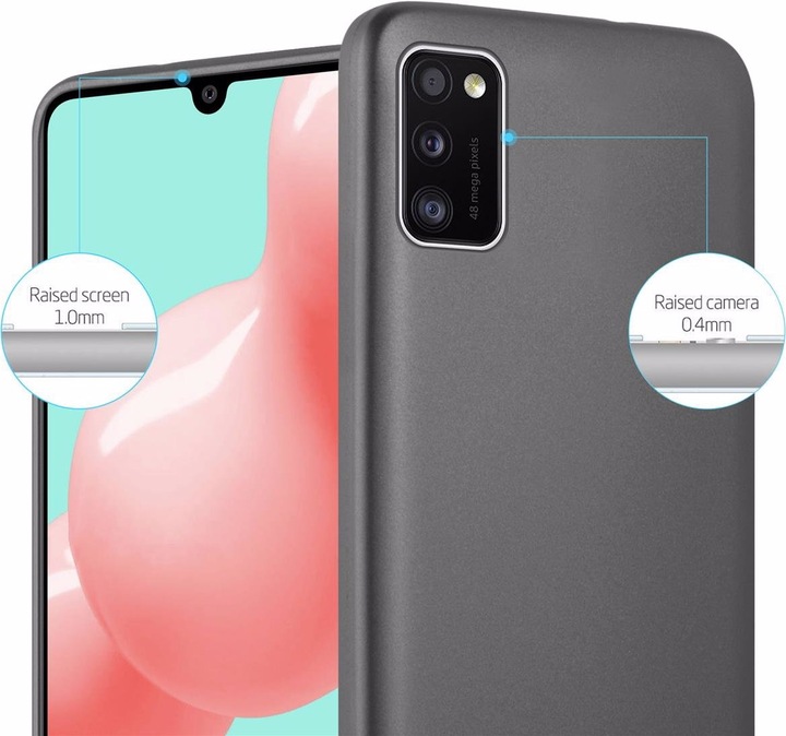 Produktbild Cadorabo TPU Matt Metallic Cover (Samsung Galaxy A41)
