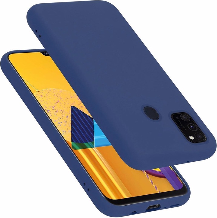 Actual product image Cadorabo TPU Liquid Silicone Case Cover (Samsung Galaxy M30s, Samsung Galaxy M21)
