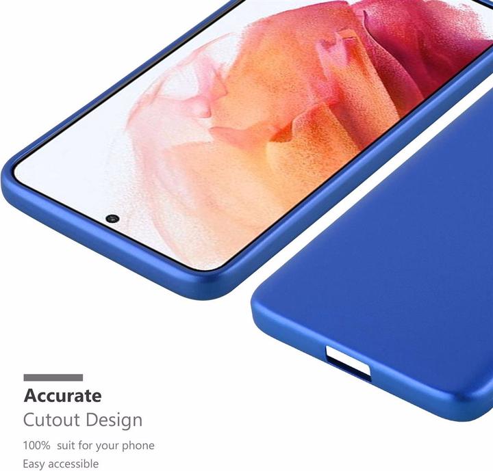 Actual product image Cadorabo TPU Matt Metallic Cover (Samsung Galaxy S21 5G)