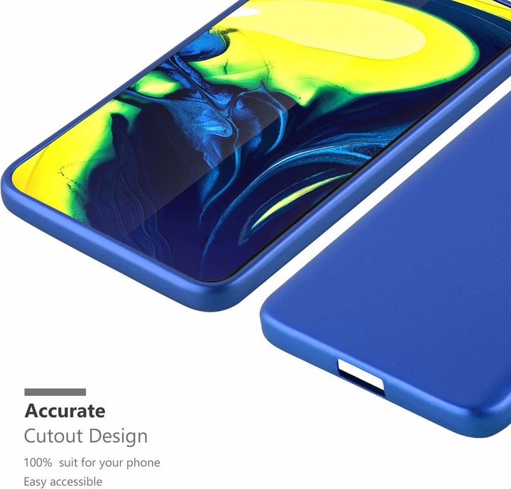 Produktbild Cadorabo TPU Matt Metallic Cover (Samsung Galaxy A80)
