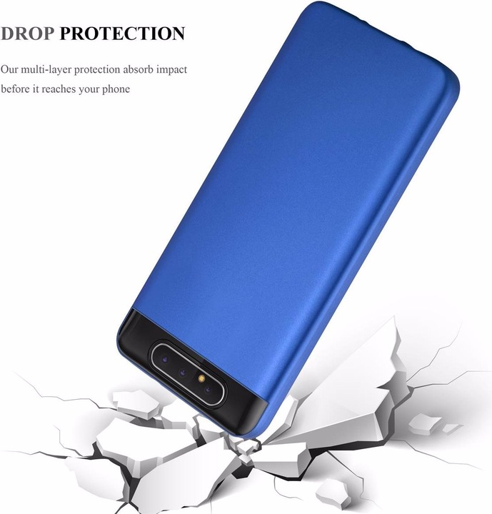 Produktbild Cadorabo TPU Matt Metallic Cover (Samsung Galaxy A80)