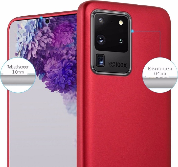 Produktbild Cadorabo TPU Matt Metallic Cover (Samsung Galaxy S20 Ultra)