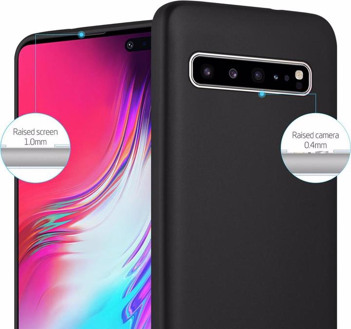 Actual product image Cadorabo TPU Matt Metallic Cover (Samsung Galaxy S10 5G)
